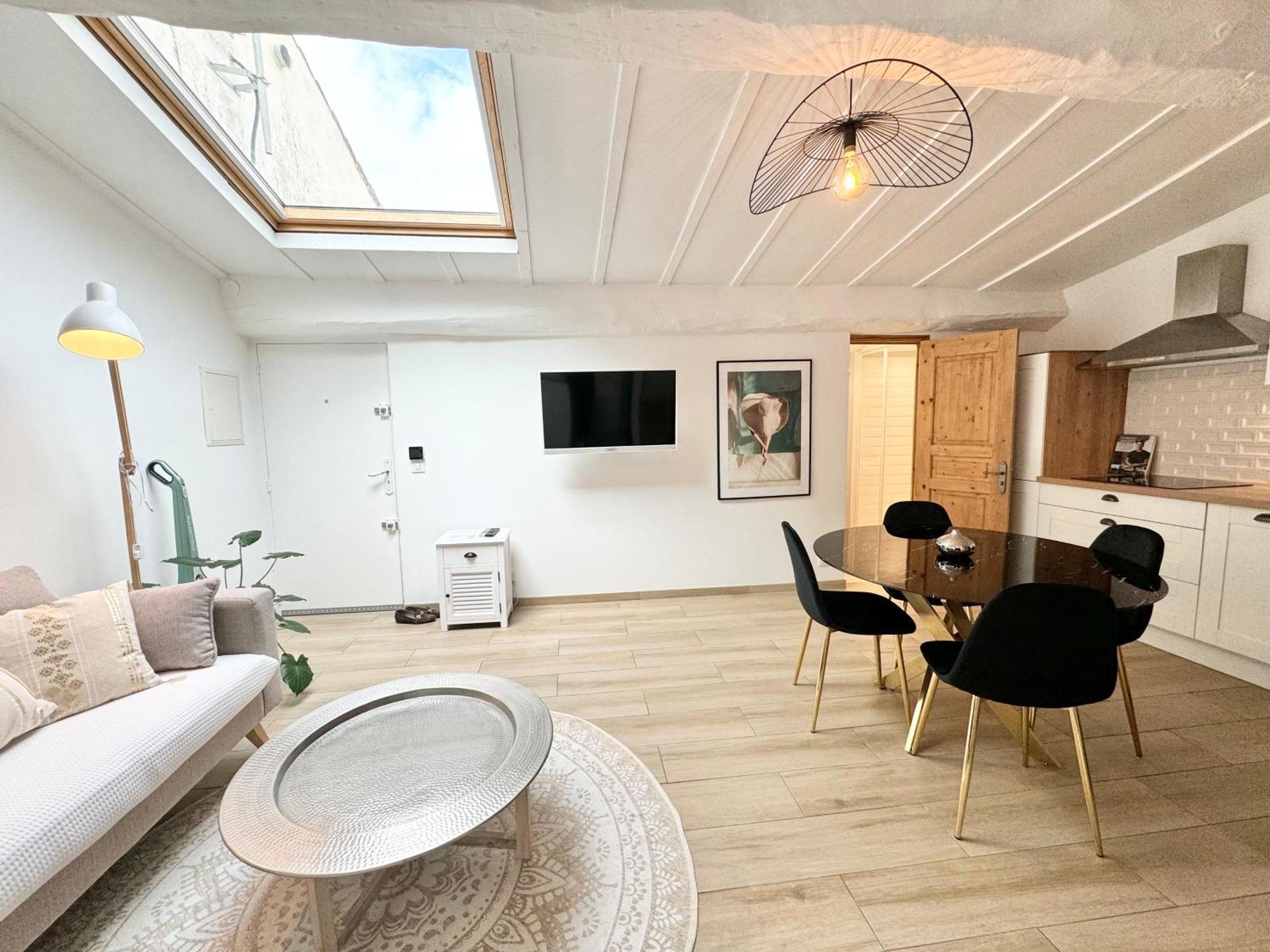 Apartament Cosy 3 Pieces Vieil Antibes Proche Port Vauban Zewnętrze zdjęcie